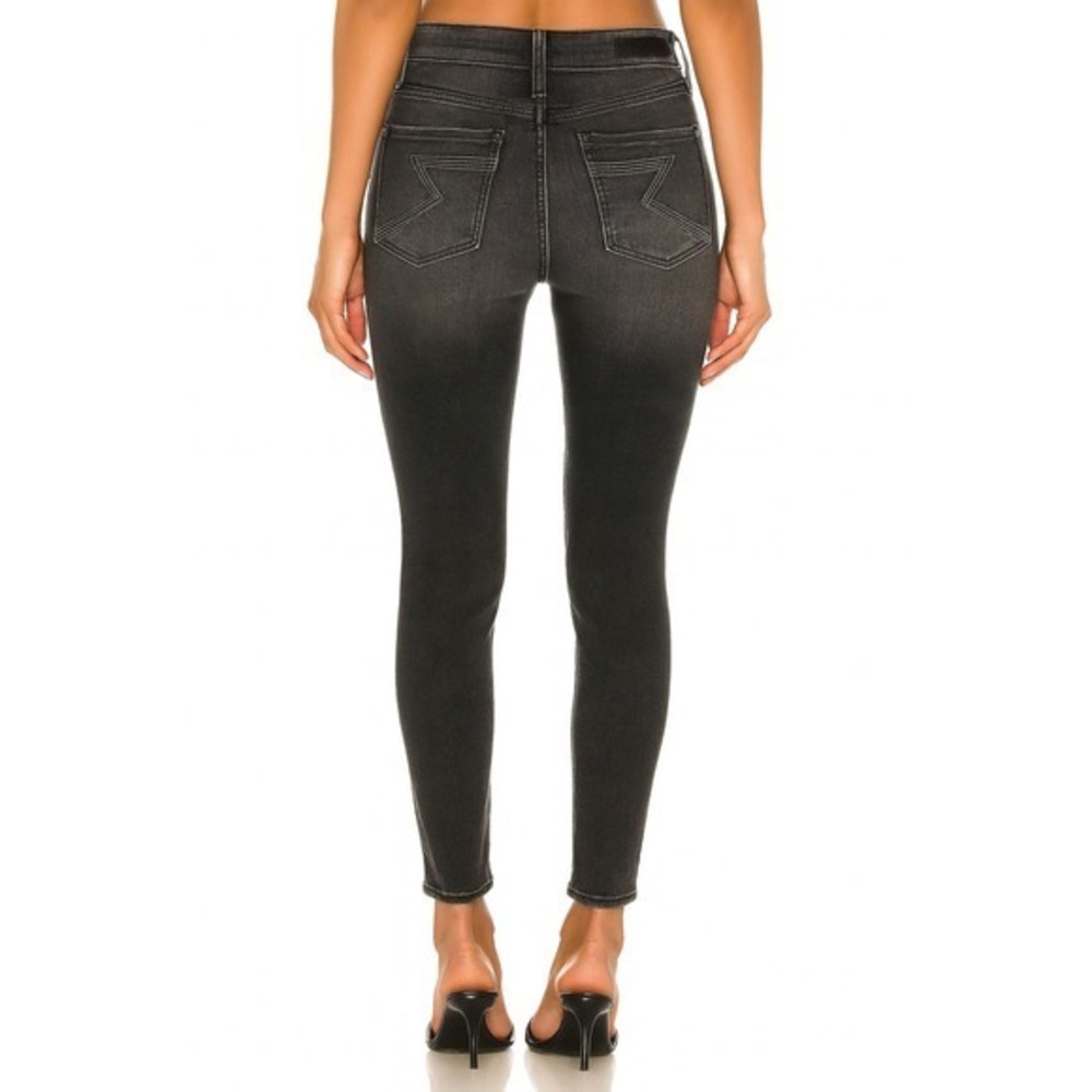 Rock & Republic Black Washed‎ Studded Skinny Jeans Size 10